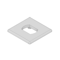 MODULAR SOLUTIONS PANEL CLAMP 2MM SPACER FOR 64-010-0